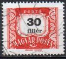 HONGRIE N Taxe 225 (A) o Y&T 1958-1959 trente