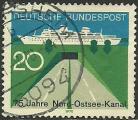 Alemania 1970.- Canal del Bltico. Y&T 493. Scott 1021. Michel 628.