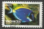 France 2007; Y&T n 4038 (aa 119); lettre 20g; poisson chirurgien, vacances