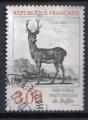  timbre FRANCE 1988 - Serie nature de France (CERF) YT 2540 	