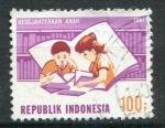 Timbre INDONESIE 1987  Obl  N 1121  Y&T  