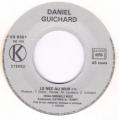 SP 45 RPM (7")  Daniel Guichard  "  Le nez au mur  "