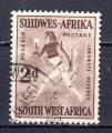Sud Ouest Africain (SWA) - 1954 - Art rupestre  - Yvert 238 Oblitr
