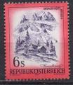 Autriche - Y.T. 1305 -  Massif alpin : Ratikon - oblitr - anne 1975
