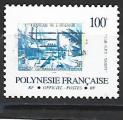Timbre Polynésie Française Neuf / 1993 / Y-T N°24 ( Timbre de Service ).