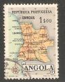 Angola - Scott 389   map / carte