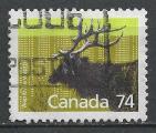 CANADA - 1988 - Yt n 1034 - Ob - Wapiti