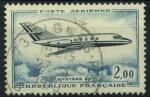 France ; poste arienne n 42 oblitr anne 1965