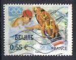 Timbre FRANCE 2008 - YT 4224 - Jeux olympiques Beijing 2008 - natation, rameur 