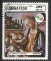 Burkina-Faso 1985; Y&T n 685; 25F Expo Italie 85; Tableau de Botticelli