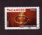FRANCE ADHESIF N 326 OBLITERE TIMBRES POUR VACANCES 