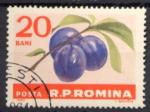 Timbre ROUMANIE  1963  Obl  N 1930  Y&T   Fruits