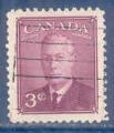 Canada N238 George VI 3c lilas oblitr