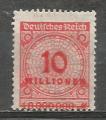 Allemagne Empire : 1923 : Y-T n 299xx