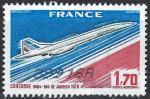 FRANCE - 1976 - Yt PA n 49 - Ob - Concorde