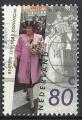 Pays-Bas 1992; Y&T n 1414; 80c, 12e Anniv. du rgne de la Reine Beatrix