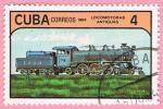 Cuba 1984.- Ferrocarriles. Y&T 2552. Scott 2709. Michel 2860.