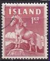 islande - n 284  obliter - 1958/60