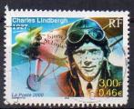 YT N3316 - Charles Lindbergh - cachet rond