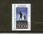ANDORRE ESPAGNOL N351** (europa 2009) - COTE 2.50 