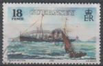 Guernesey 1989 - le "Great Western"  Little Russel, obl./used - YT 463/SG 464 