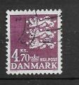 Danemark N 728 armoiries 4k70 violet 1981