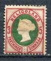 Timbre Allemagne HELIGOLAND Colo GB 1875 N 12 Cote 1998 Y&T = 15  