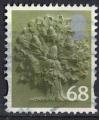Royaume Uni 2011 Oblitr Used Arbre Oak Tree Chne 68 penny