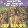 SP 45 RPM (7")  Joe Dassin  "  Vade retro  "