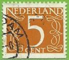 Holanda 1953-71.- Cifra. Y&T 611b. Scott 341. Michel 613XyDu.