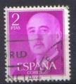 Espagne 1956 - YT 865A - Gnral Francisco Franco (2)