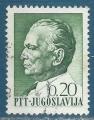 Yougoslavie N°1146 Maréchal Tito 20p oblitéré