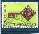 Timbre Luxembourg Oblitr / 1968 / Y&T N724.