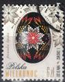 Pologne 2017 Oblitr Used Easter Wielkanoc Oeuf de Pques 6 zloty SU