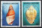 NOUVELLE CALEDONIE N PA 290 et 291 o Y&T 1992 Coquillages