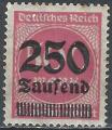 Allemagne - Rpublique de Weimar - 1923 - Y & T n 271 - MH