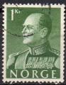 NORVEGE N 386 o Y&T 1958-1970 Roi Olav V