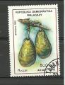 Madagascar timbre oblitr n 1058 anne 1992 srie Fruit : Avocat 