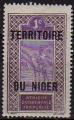 Niger - Mhariste, TP d'AOF surcharg - YT 1 **