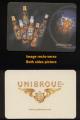SB Sous Bock Sous verre Beer Mat Coaster UNIBROUE CHAMBEY QUEBEC CANADA