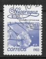 NICARAGUA - 1983 - Yt n 1262 - Ob - Fleurs : tabebuia ochraceae