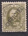 LUXEMBOURG - 1899 - Grand Duc Adolphe - Yvert Service 90 Oblitr
