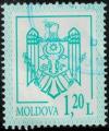 Moldavie 2021 Coat of Armes Blason Armoiries Y&T MD 1012 SU