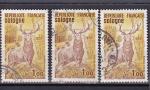 Timbre France Oblitr / 1972 / Y&T N1725 (x3)