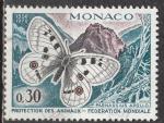 MONACO 5 timbres de 1970 oblitrs (voir les 5 scans)