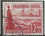ALLEMAGNE EMPIRE  ANNEE 1937  Y.T N°599 OBLI  