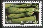 France Oblitr Yvert Adhsif N744 Lgumes 2012 Courgettes