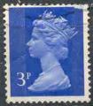 R-U / U-K (G-B) 1971 - Reine/Queen Elisabeth II, Machin 3 p, obl - YT 610 