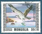 Mongolie N850 Balbuzard pcheur oblitr