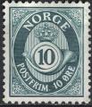 Norvge 1969 Oblitr Used Postfrim 10 Ore Posthorn Corne Postale